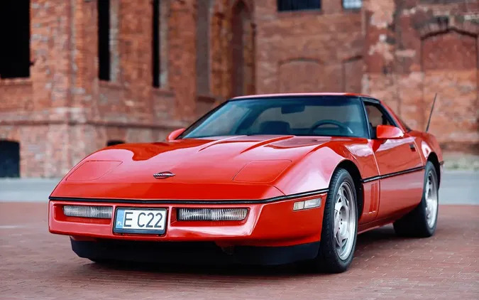 chevrolet corvette łódzkie Chevrolet Corvette cena 69000 przebieg: 250000, rok produkcji 1986 z Góra